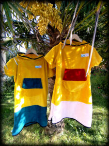 Ponchos éponge personnalisés, personnalisez les couleurs de votre poncho | EAUSEC